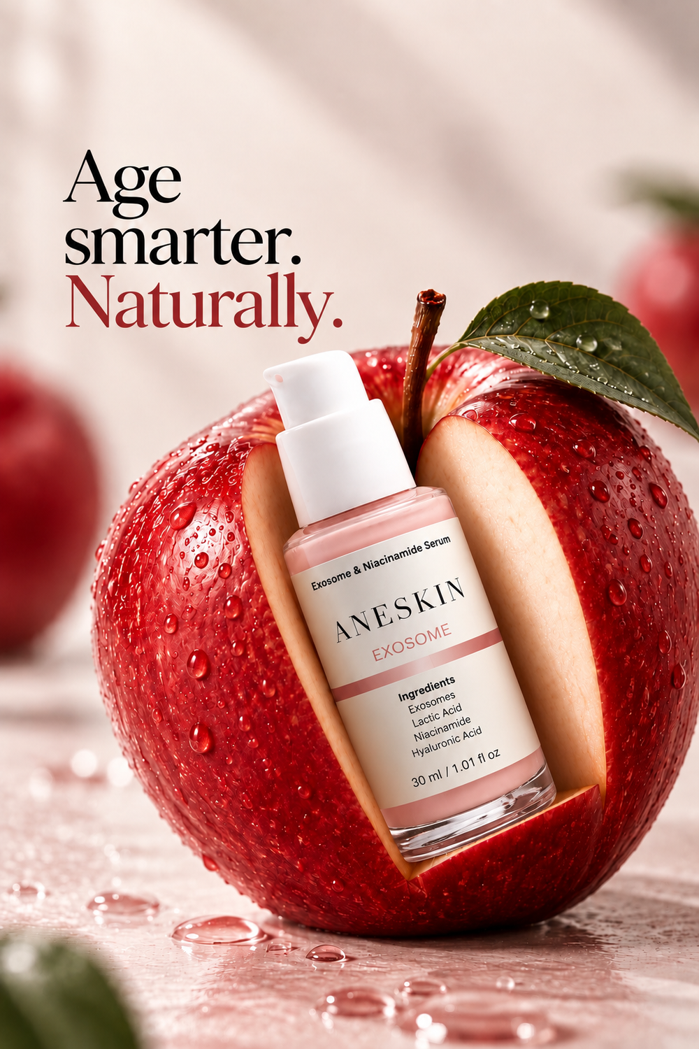 EXOSOME - Advanced Brightening & Renewal Serum by Aneskin - packaging and product detail, view 2