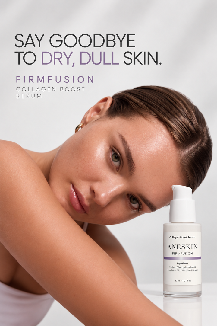 FIRMFUSION - Collagen Boost Serum by Aneskin - packaging and product detail, view 2