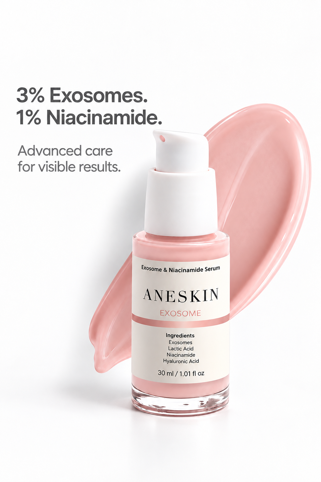 Dull Skin Routine bundle by Aneskin - EXOSOME Advanced Brightening Serum