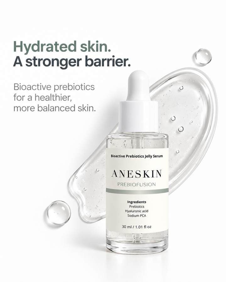 Dull Skin Complete Routine bundle by Aneskin - PREBIOFUSION Jelly Serum