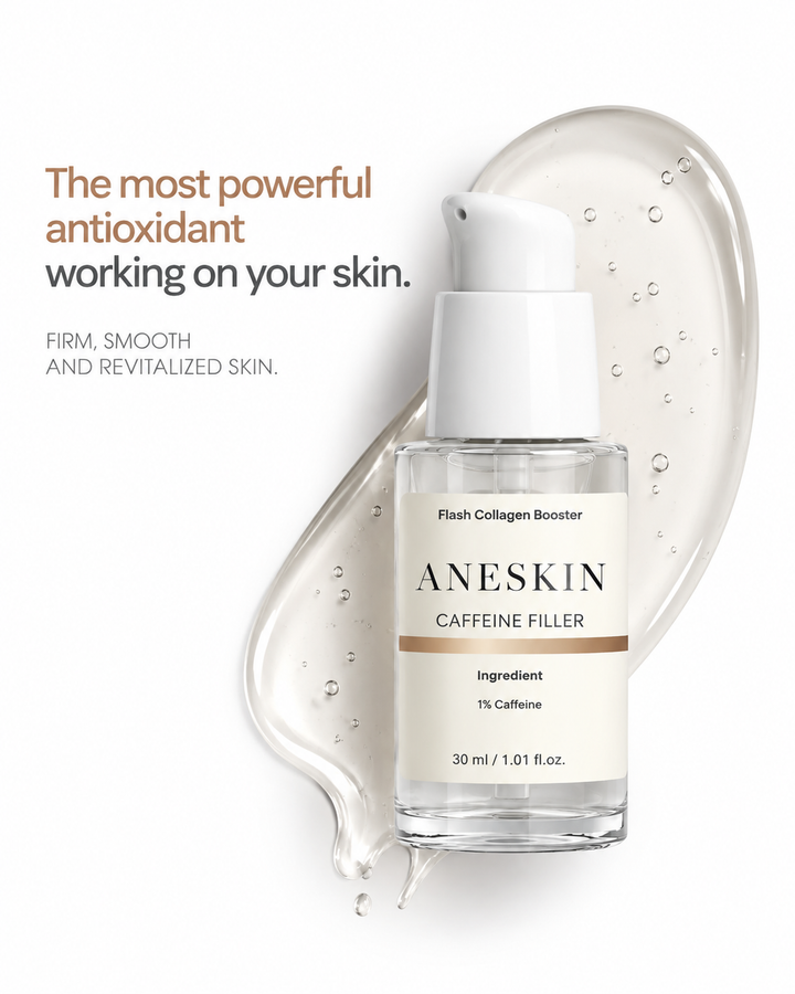 Dehydration Routine bundle by Aneskin - CAFFEINE FILLER Gel Booster
